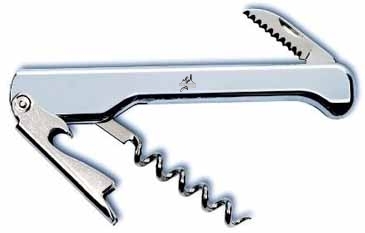 Capitano® Waiter's Corkscrew w/Chrome Plated Handle