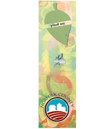Leaf Seed Shape Bookmark